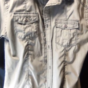Courage Xl Men's  Gray Shirt Sleeve